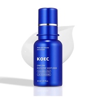 KOEC One Day Exosome Shot 2000 Facial Serum, Lightweight Hydrating Formula for All Skin Types, 30ml/