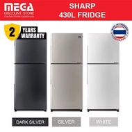SHARP SJ-RF43E 430L 2-DOOR FRIDGE | Top Freezer | Made in Thailand | 3 Ticks