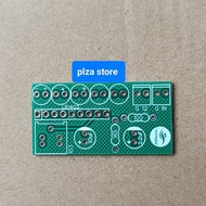 VU led Pcb display double layer dimensions 4x2cm