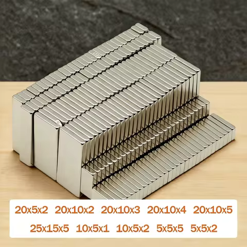 Super Strong Magnet N35 Block Magnetic NdFeB Powerful Neodymium Magnet imanes Refrigerator Magnets ﻿
