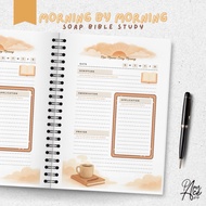 SOAP Bible Study Morning by Morning | Journal | Faith Planner | Scripture Notepad