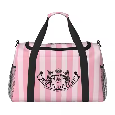 J-Juicy-C-Couture Women Men Travel Crossbody Bag Carry On Luggage Bag Men Tote Large Capacity Weeken