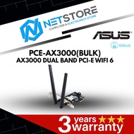 ASUS PCE-AX3000(BULK) AX3000 DUAL BAND PCI-E WIFI 6