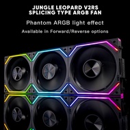 Jungle Leopard Interstellar V2 RS ARGB 3Pin PWM 12cm Fan / Splicing / Building Block Fan PC Case Fan