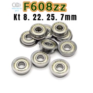 New F608Z bearing with rim size (8*22*25*7mm) bearing steel