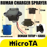 RUMAH CHARGER / CAS KNAPSAK AKI / SPRAYER ELEKTRIK