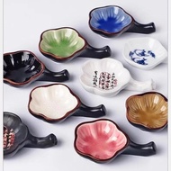 Ceramic Ink Disk Driving Pen Holder Pen Small Pen Holder Ink Butterfly Study Four Treasures Ink Ink 