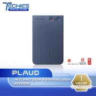 PLAUD Note AI Voice Recorder w/Magnetic Case | Transcribe & Summarize with AI Technology - Navy Blue