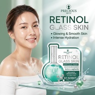 (1 Sheet) Precious Skin Retinol Glass Mask 30g Facial Sheet Ampoule