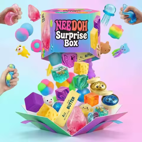 Cute Basic Squishy Blind Box – Random Pulls Mystery Lucky Pack