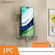 xeroxoxl7 Mobile Phone Wall Holder Universal Cellphone Charge Storage Box Organizer TV Remote Contro