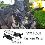 New For SYM TL508 508TL TL 508 New Motorcycle Rear View Mirrors Adjustable Aluminum Mirror Accessori