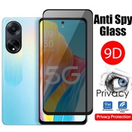 Oppo A98 5G Anti Spy Peep Tempered Glass For Oppo A98 A 98 A78 A77 A58 A58X A17 A17K OppoA58 OppoA78