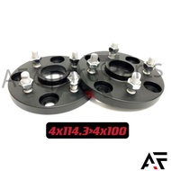 2pcs Wheel Spacer 4x114.3 Convert 4x100 Wheel Adapter 15mm (67IDx54OD) Waja Persona Perdana Saga MC1