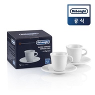 [Delonghi] Porcelain espresso cup set (70ml x 2ea)