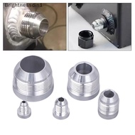 [Brightnessdin] 1PC Weld Bung Nitrous Hose Fitting AN3 AN4 AN6 AN8 AN10 AN12 AN16 AN20 Male Billet A