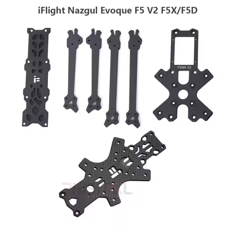Original iFlight Nazgul Evoque F5 V2 F5X/F5D FPV Replacement Part for side Panels/middle plate/top p