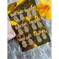 EMS191- PERMATA BUTTERFLY SACHI JUNTAI BROS/SHORT CHIN BROOCH/SONG BROOCH CAN BE A HIJAB EARRINGS/DA