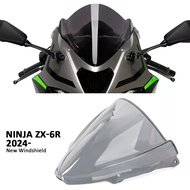 Suitable for Kawasaki Ninja ZX-6R 2024 2025 Windshield Windshield Sun Visor Motorcycle Accessories Z