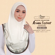 💢READY STOCK 💢 Tudung Instant Ariani Inspired❤️Tudung instant bercorak ❤️ TIDAK PERLU DIGOSOK!!💢