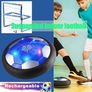 Hover Soccer Ball for Boys and Girls, Rechargeable Air Floating Soccer with LED Lights and Foam Bump