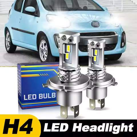 1pc/2Pcs For Citroen C2 2003-2009 C1 2005-2017 Car 12000lm H4 9003 HB2 LED Headlight Hi/Low Beam Bul
