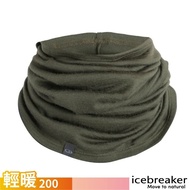 [Icebreaker] Keep Warm Merino Wool Headscarf 200 Flexi Chute Bib Scarf Mask IB100962