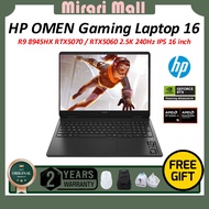 2025 HP OMEN Gaming Laptop 16  R9 8945HX RTX5070 / RTX5060 16 inch 2.5K 240Hz HP OMEN Gaming Laptop