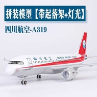 Simulation Aircraft Model China Captain Same Style 8633 with Landing Stand Lighting a319 Passenger A