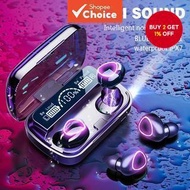 TWS M10 9D Stereo Sports Waterproof Earbuds Bluetooth Wireless Headphone With Microphone Earphone