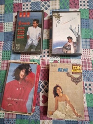 日版 甄妮 PCM DENON DX 錄音 木頭人 憶夢 錄音帶 卡式帶 磁帶 欠歌紙 $150 // 葉蒨文 祝福經典十三首 $100 //譚詠麟 愛的根源 $100 (2)//譚詠麟 愛念 $80