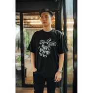 ADLV Acme De La Vie Handsketch Rabbit Tee Black Original