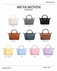 PONYTWENTYEIGHT WE-YA WOVEN Pony Bag 手袋