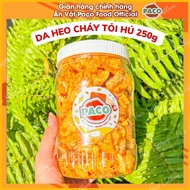 DA HEO CHÁY TỎI/MẮM HÀNH/PHÔ MAI GIÒN GIÒN NGON THƠM RỤM PACO FOOD HỦ LỚN KHỔNG LỒ