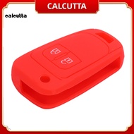 [calcutta] 2 Button Silicone Car Remote Flip Key Fob Shell Protect Cover Case for Opel