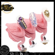 FLAMINGO NAIL PRACTICE HOLDER Flamingo magnetic nail stand nail art PRACTICE HOLDER