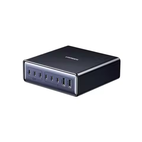 UGREEN 200W Eight Port Gallium Nitride Desktop Charging Station X766 8 charging interfaces intellige