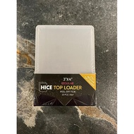 Playful Minds - Hice Top Loader 35Pt "Peel Off Film" Clear For Tcg Photocard Pokemon Magic Toploader