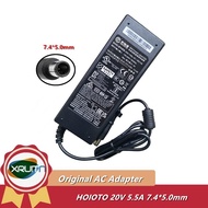 Genuine Hoioto ADS-110DL-19-1 200110E AC Adapter for Lacie 1/2 BIG DOCK THUNDERBOLT 3 LRDMU06 Power 