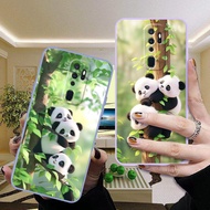 DMY case panda oppo A9 A5 A74 A95 A93 A92 A52 A72 F11 F9 R15 R17 R9S plus Find X2 X3 X5 pro soft silicone cover case shockproof