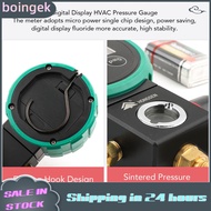 Boingek Digital HVAC Gauges 4 Units MPa kPa psi kgf / cm2 Pressure Vacuum Manifold with Timed Shutdo