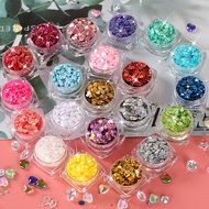 [Ready Stock] Gel Sequin Eyeshadow Glitter Powder Beauty Makeup Day 6 Stage Eye Makeup Decoration Gi