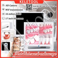 KELETOOL Dental Endoscope LCD Monitor VGA Oral Camera Intra 6LED Wifi Radio Digital Dentistry Camera