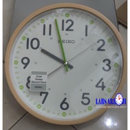 Seiko Japan QXA712B QXA712 Brown Green Wall Clock ORIGINAL