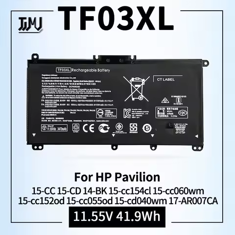920070-855 TF03XL Battery for HP Pavilion X360 14m-cd0001dx 14m-cd0003dx 15-cc0xx 15-cc1xx 15-cc023c