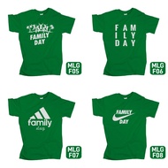 Baju Jersey Family Day - Milo Green