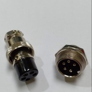 Male Female metal connector GX16