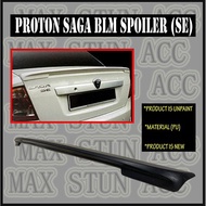 proton saga blm fl flx rear bonet spoiler polyuthane pu getah bodykit