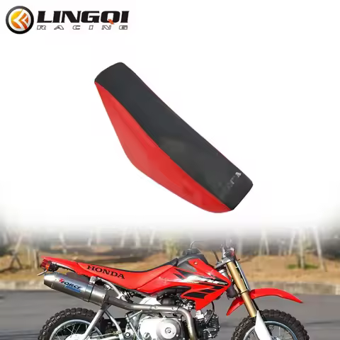 For CRF50 Seat Cushion Saddle Dirt Pit Pro Bike Motorcycle Rear Flat Tall Seat Foam For XR50 Modifie