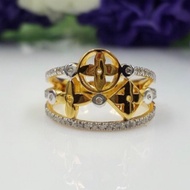 Real Gold Diamond Ring {{Ring Size Notification Chat Channel}}